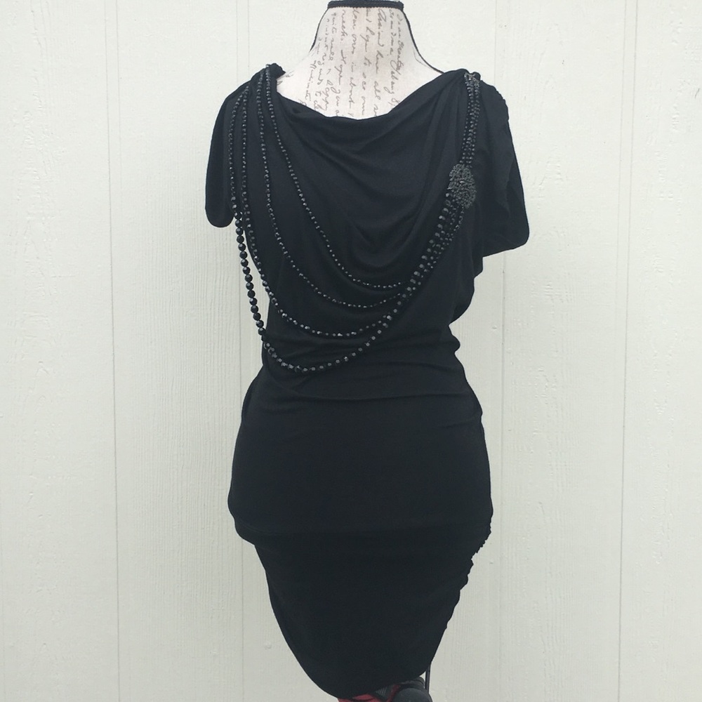 Entro Sexy Black Mini Dress